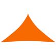 Voile de parasol Tissu Oxford triangulaire 2,5x2,5x3,5 m Orange