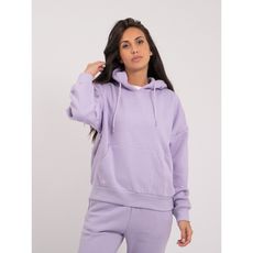 sweatshirt capuche ylona (Violet clair)