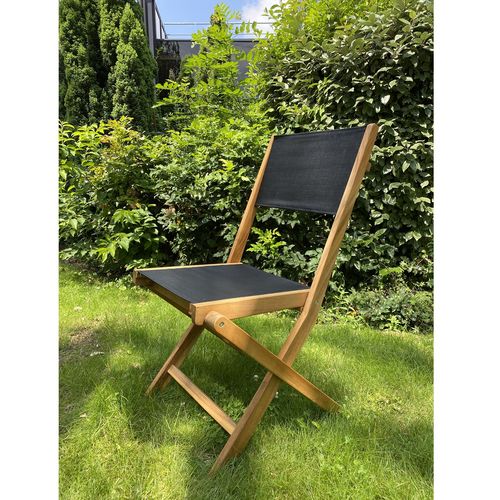Chaise en bois et textilène JAVA