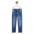 IN EXTENSO Jean denim bleu garçon . Coloris disponibles : Bleu