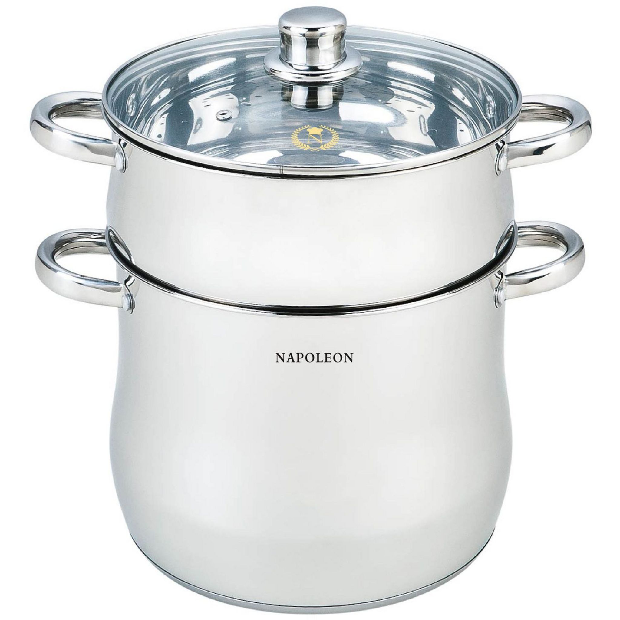 Couscoussier 6 litres en inox tout feux - Ustensile de cuisine/Couscoussier  - leaderbazar