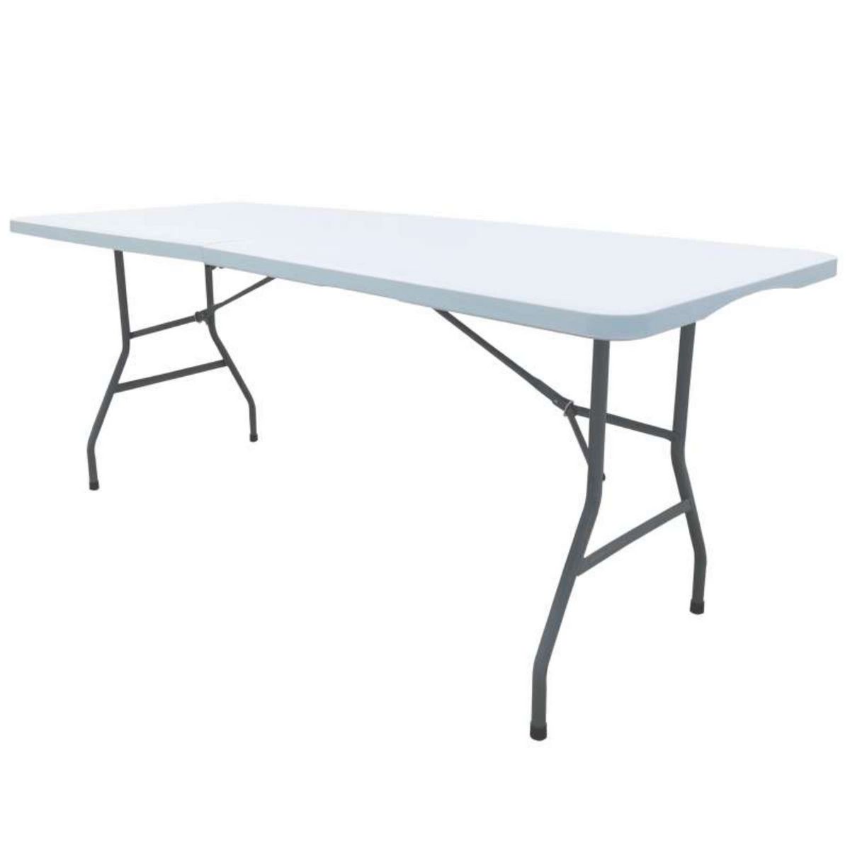 Table pliante rectangulaire 180x74x74cm Werkapro pas cher à prix Auchan