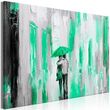 paris prix tableau imprimé umbrella in love wide green