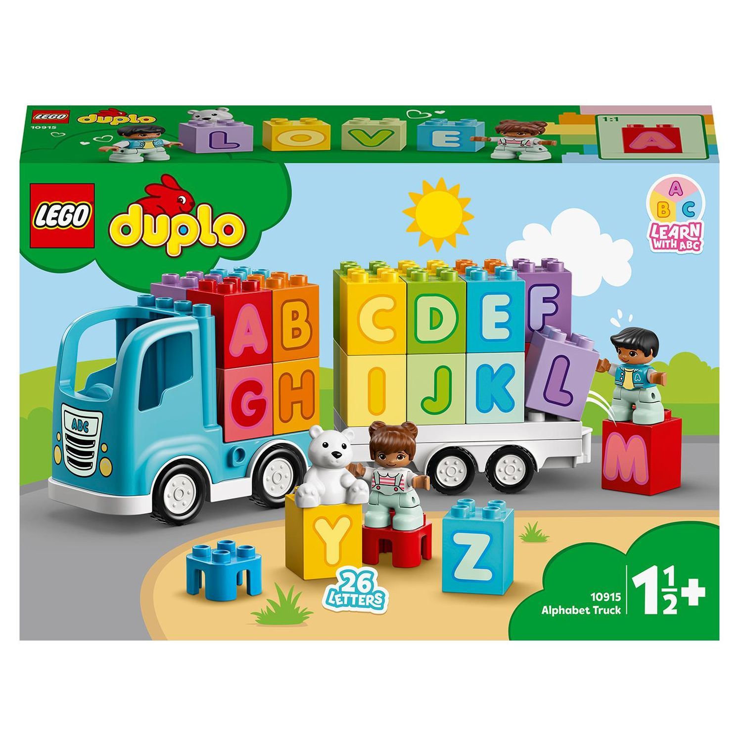 LEGO 10987 Duplo Ma Ville Le Camion de Recyclage, Jouets Éducatifs et de  Tri de Couleurs pour Enfants et Bébés Dès 2 Ans, Développe la Motricité  Fine : : Jeux et Jouets