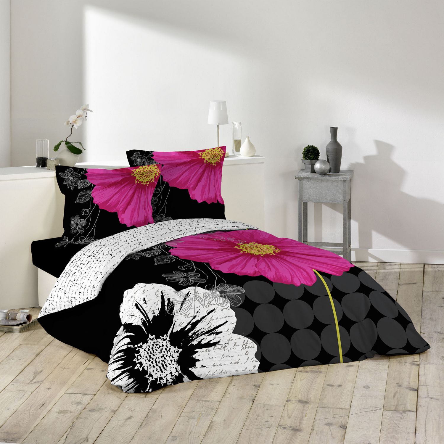 Housse de couette 150x200 Fleuriste – CozyParadise