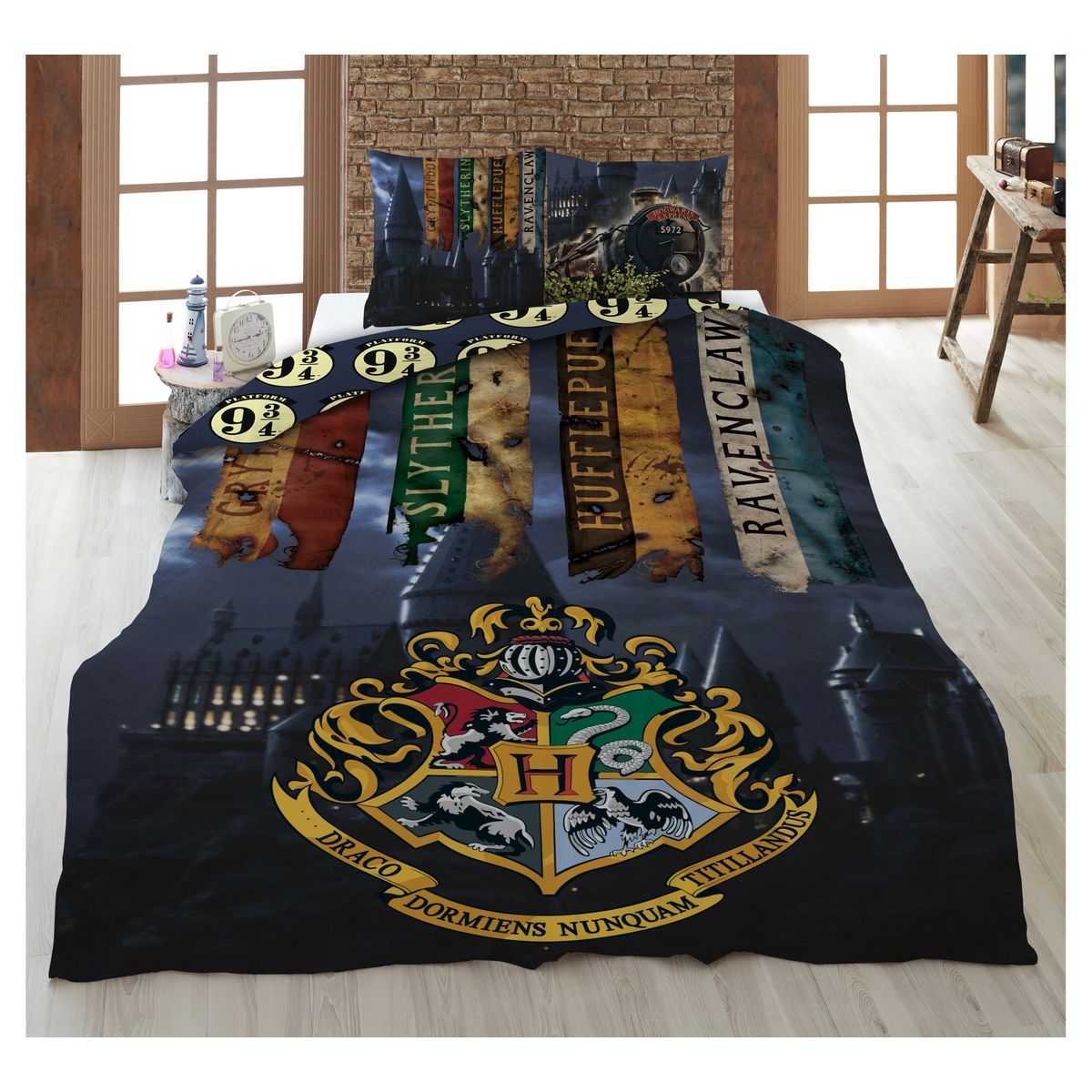 Housse de couette Harry Potter En coton - 1 Personne