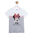 INEXTENSO T-shirt en coton Minnie fille. Coloris disponibles : Bleu