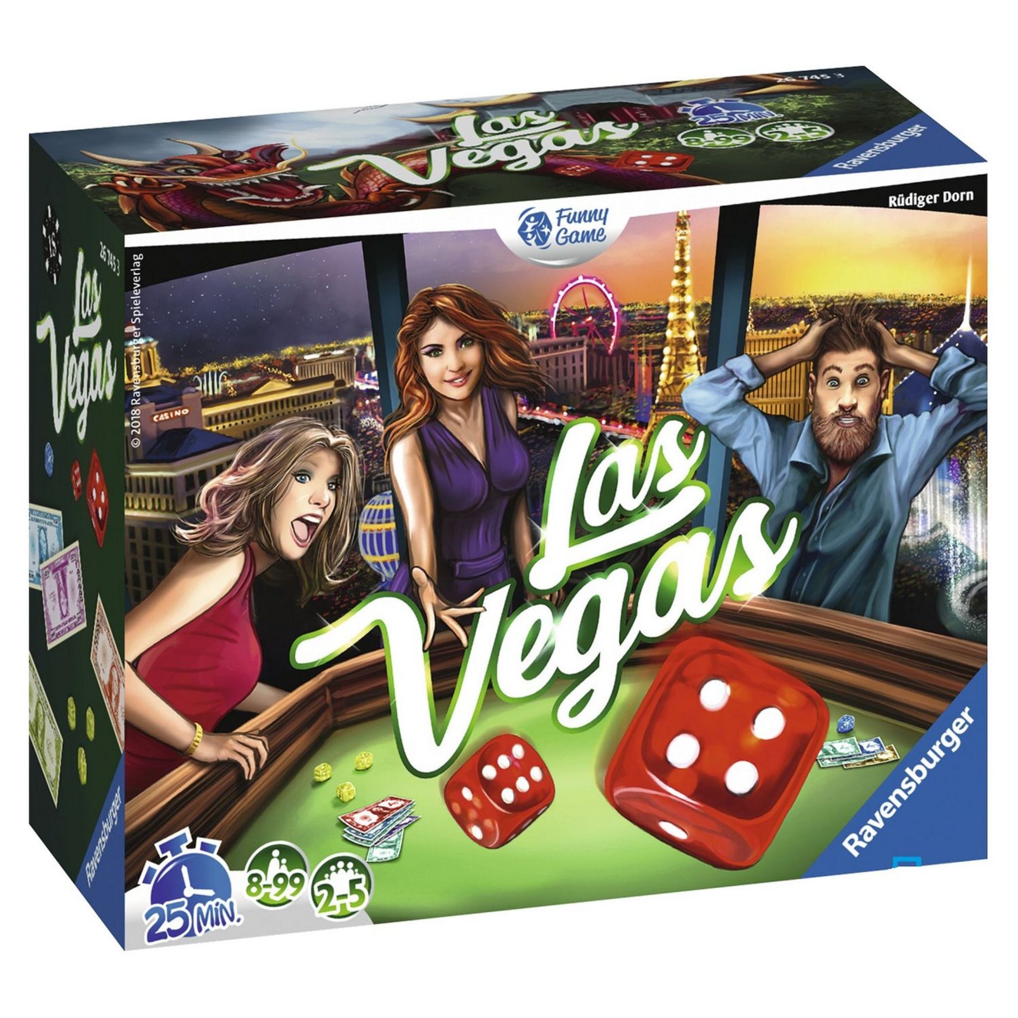 RAVENSBURGER Jeu Las Vegas pas cher 