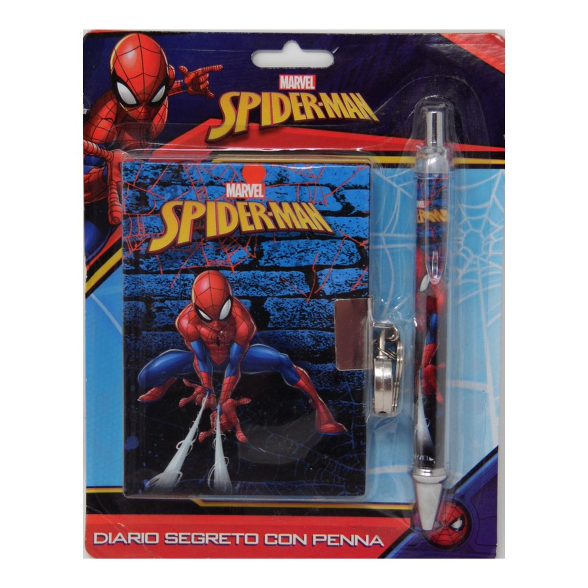 Set Spiderman Marvel avec Journal Intime & Stylo Assorti sur Rapid