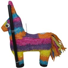 Piñata âne multicolore (Multicolore)