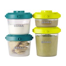 Beaba Lot De De 6 Pots De Conservation Clip 1er Age 60ml Et 1ml Pas Cher A Prix Auchan