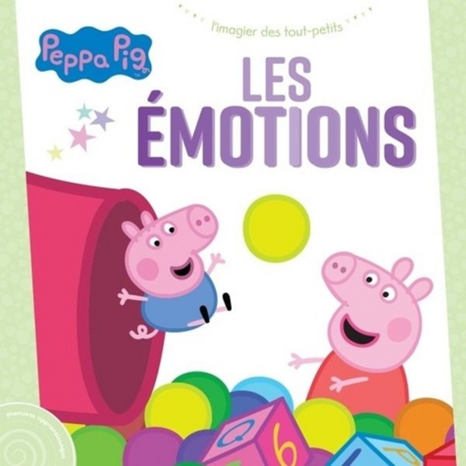 J'apprends avec peppa pig - le grand livre des émotions