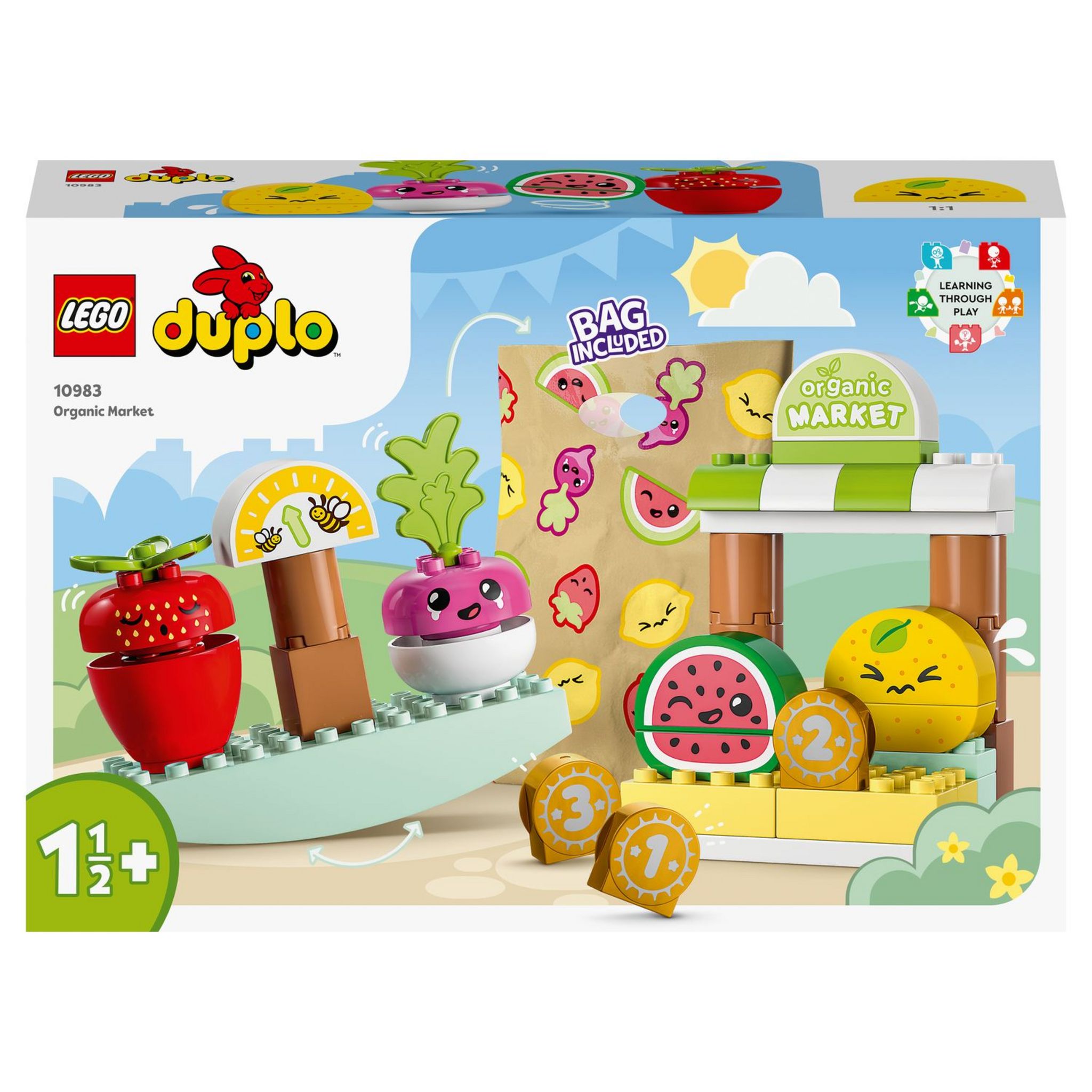 LEGO LEGO DUPLO 10991 L'Aire de Jeux des Enfants, Jouet pour Apprendre les  Lettres, Chiffres et Couleurs pas cher 