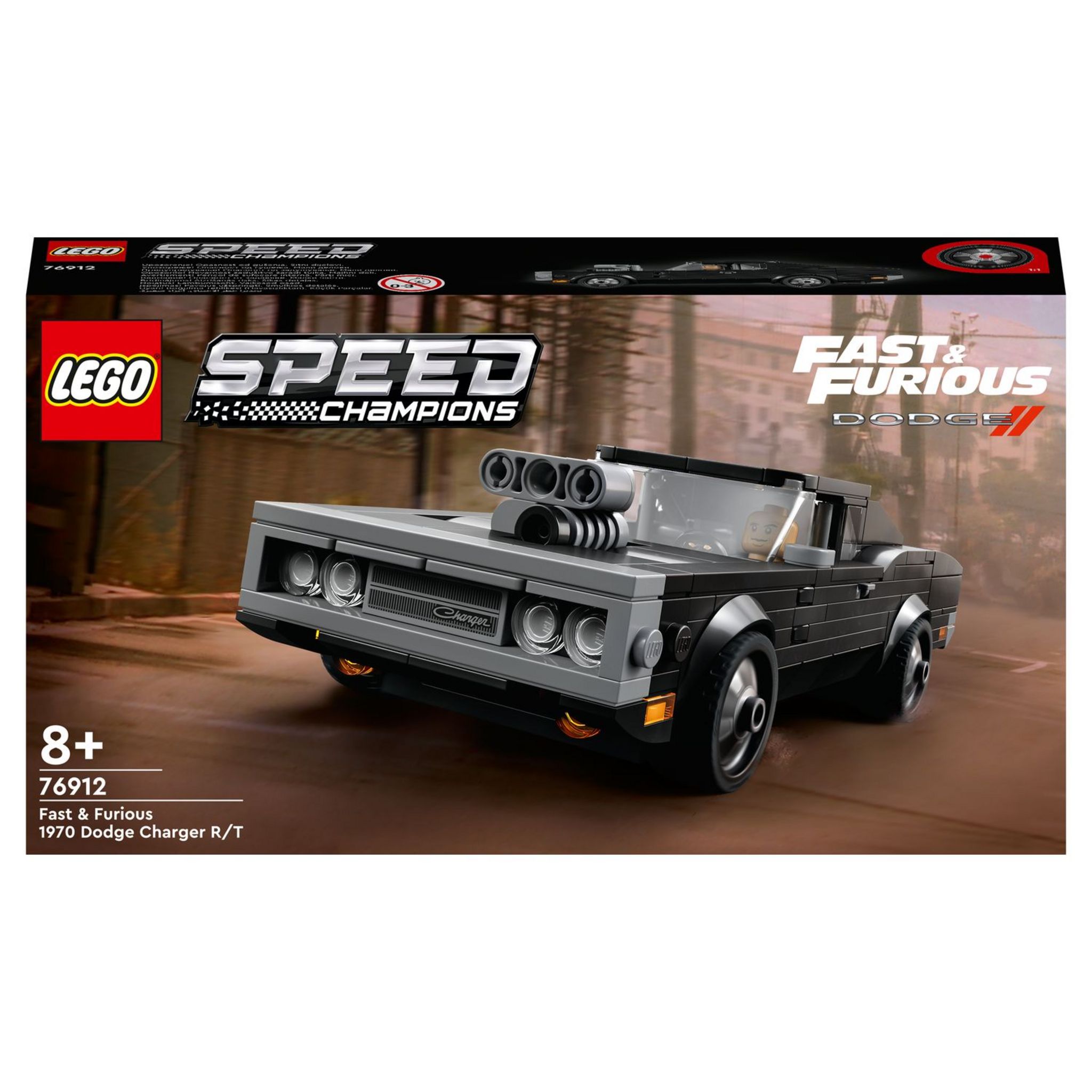 LEGO Speed Champions 76912 Fast & Furious 1970 Dodge Charger R/T, Jouet,  Modélisme Voiture pas cher 