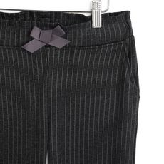 IN EXTENSO Pantalon paper bag fille (Gris anthracite)