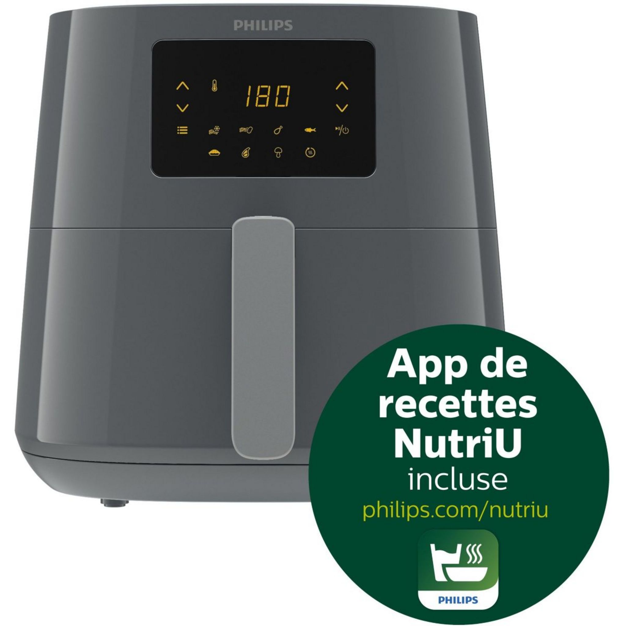 Promo FRITEUSE À AIR CHAUD MULTIFONCTION XL ET CONNECTÉE AIR FRYER PHILIPS  chez Auchan