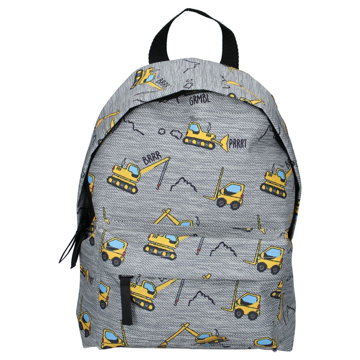 Sac maternelle a roulettes gris TRACTOPELLE pas cher Auchan