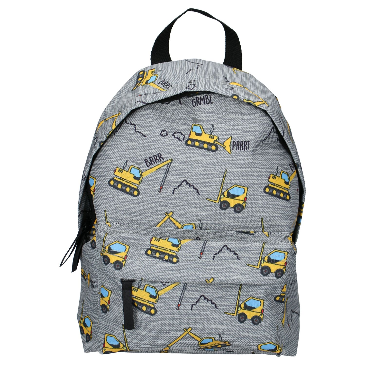 Sac maternelle roulettes gris TRACTOPELLE pas cher Auchan