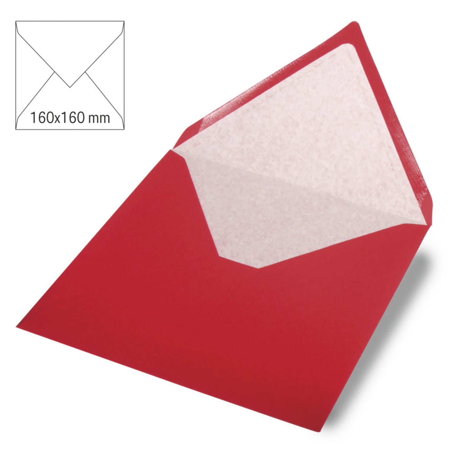 Rayher Enveloppe carrée, kraft, FSC Rec. Credit, kraft, 160x160mm, 90g /  m², 5 pces pas cher 