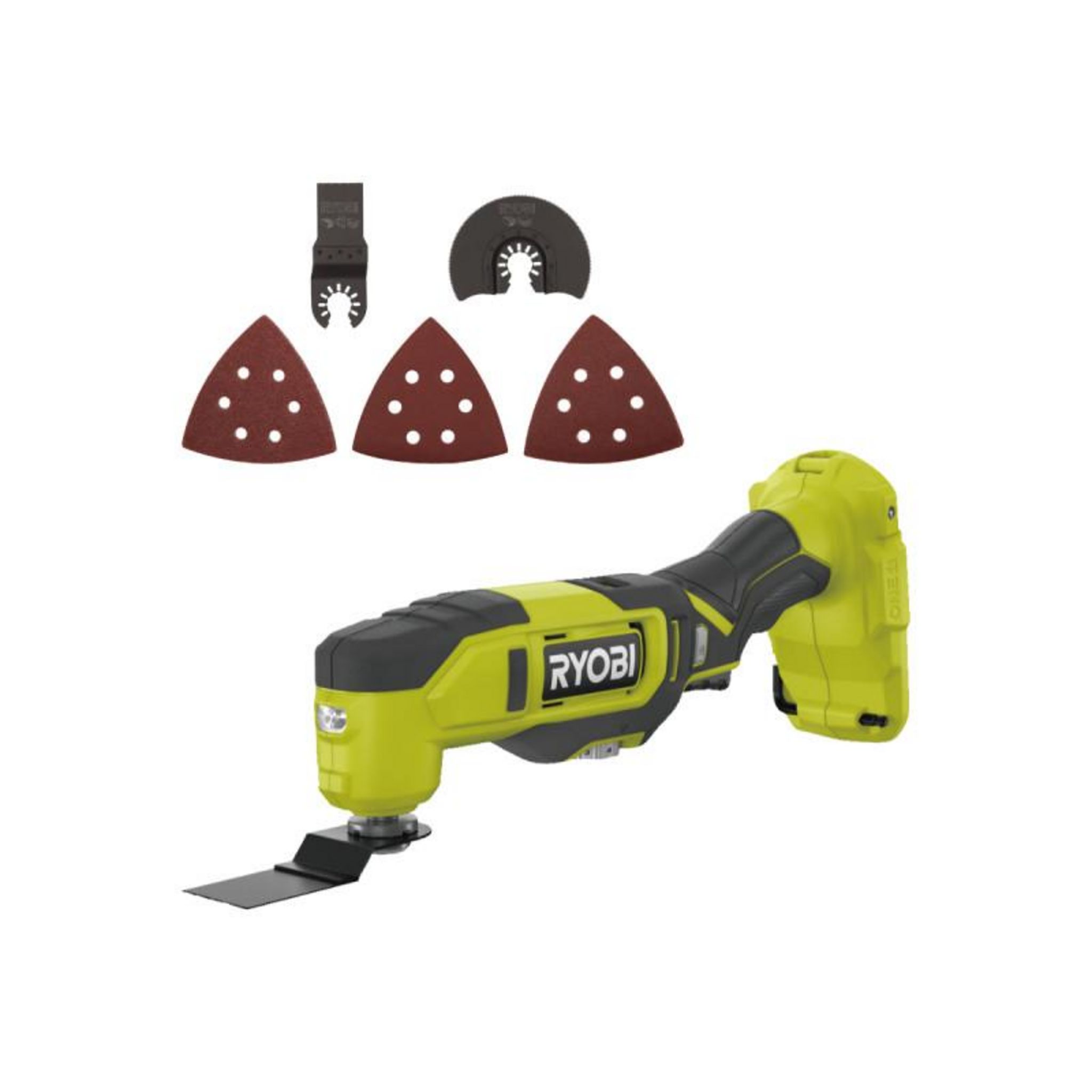 Pack RYOBI Multitool 18V OnePlus RMT18-0 - 1 Batterie 2.5Ah - 1 Chargeur  rapide RC18120-125