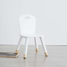 ATMOSPHERA Chaise enfant en bois SWEET (blanc)