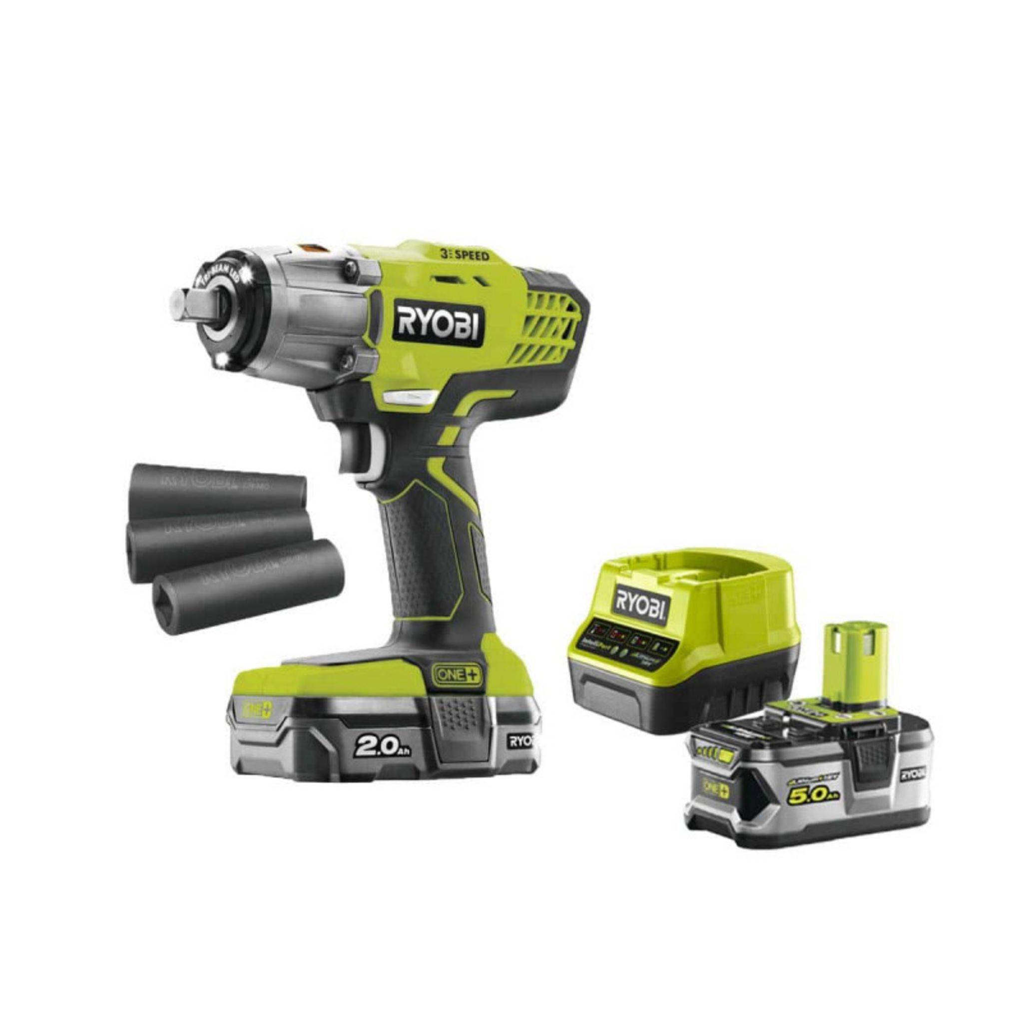 Ryobi Perceuse-visseuse RYOBI 12V - 1 Batteries 2.0Ah - 1 Chargeur  R12SD-120G pas cher 