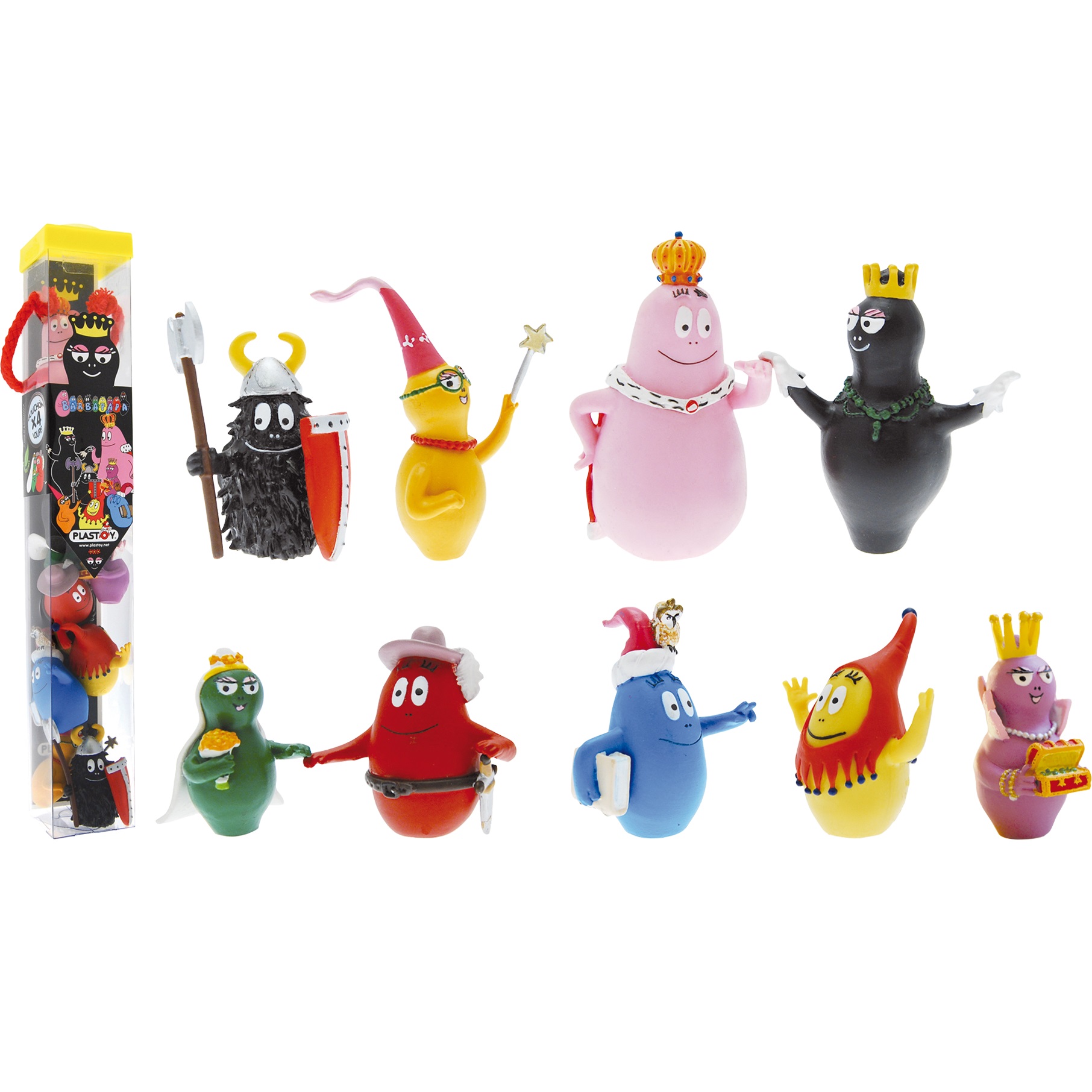 Les jouets d'eveil le train de barbapapa ( + 4 ) Figurine Plastoy 60820