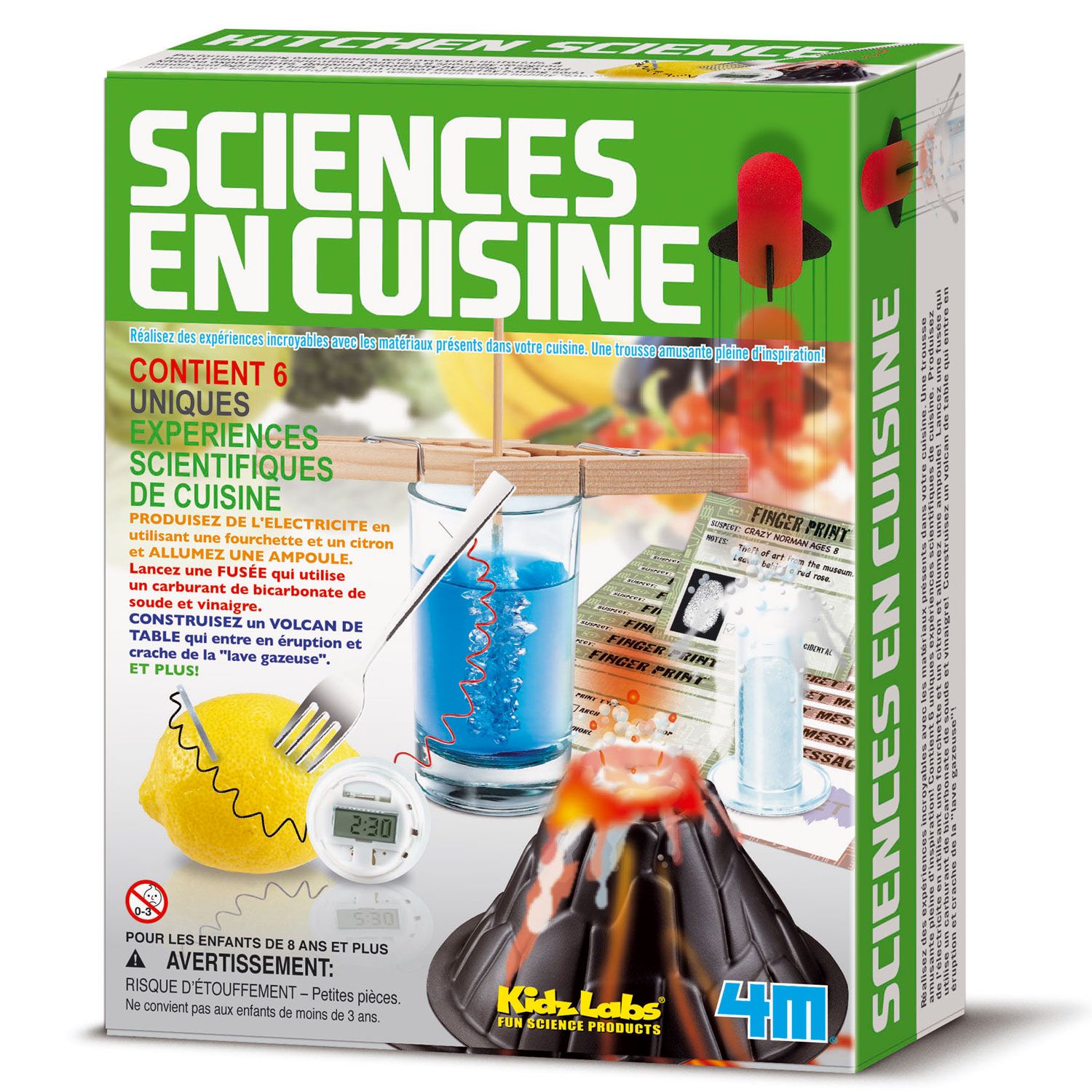 Coffret scientifique Clementoni Les plus grandes expériences de la Science  - Jeu de sciences et d'expérience - Achat & prix