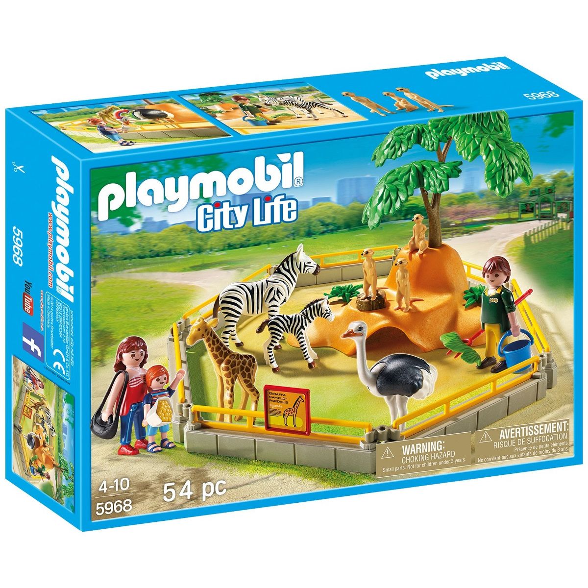 Zoo playmobil Animaux Et ses nombreux accessoires Playmobil