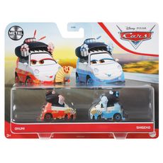 MATTEL Mattel Pack de 2 véhicules - Cars - Okuni et Shigeko