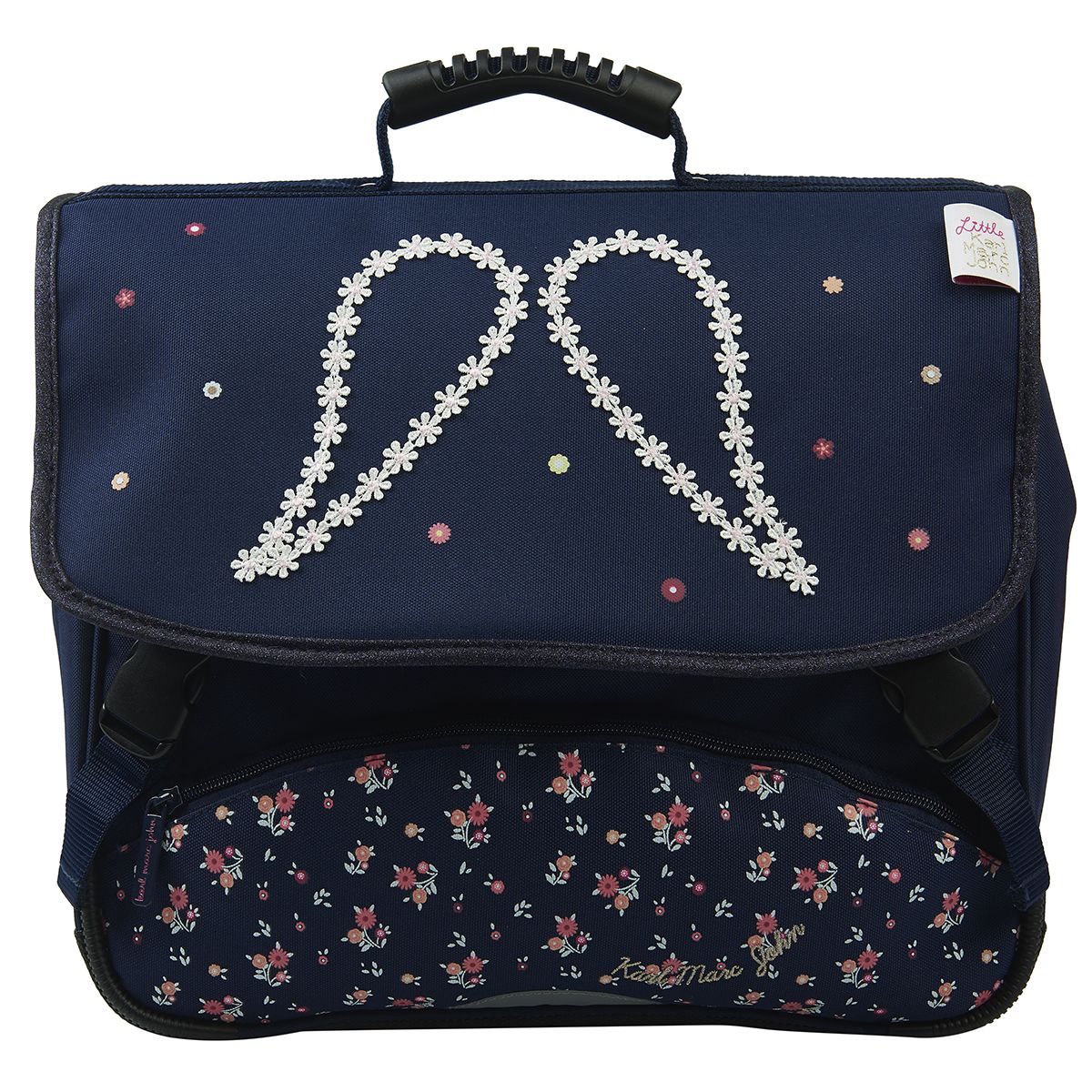 Cartable 38 cm CP CE1 CE2 bleu LITTLE KMJ