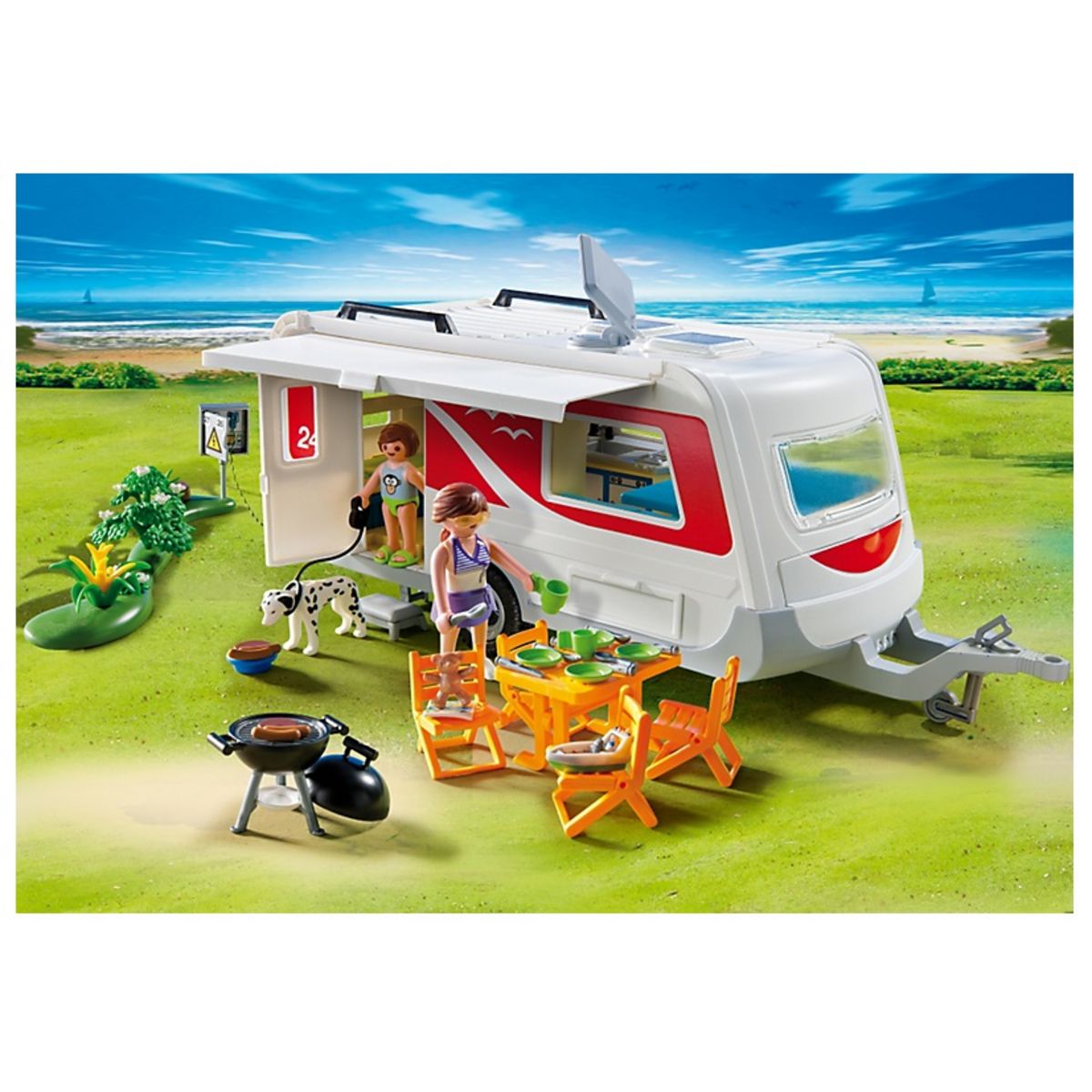 PLAYMOBIL 5434 Caravane pas cher 