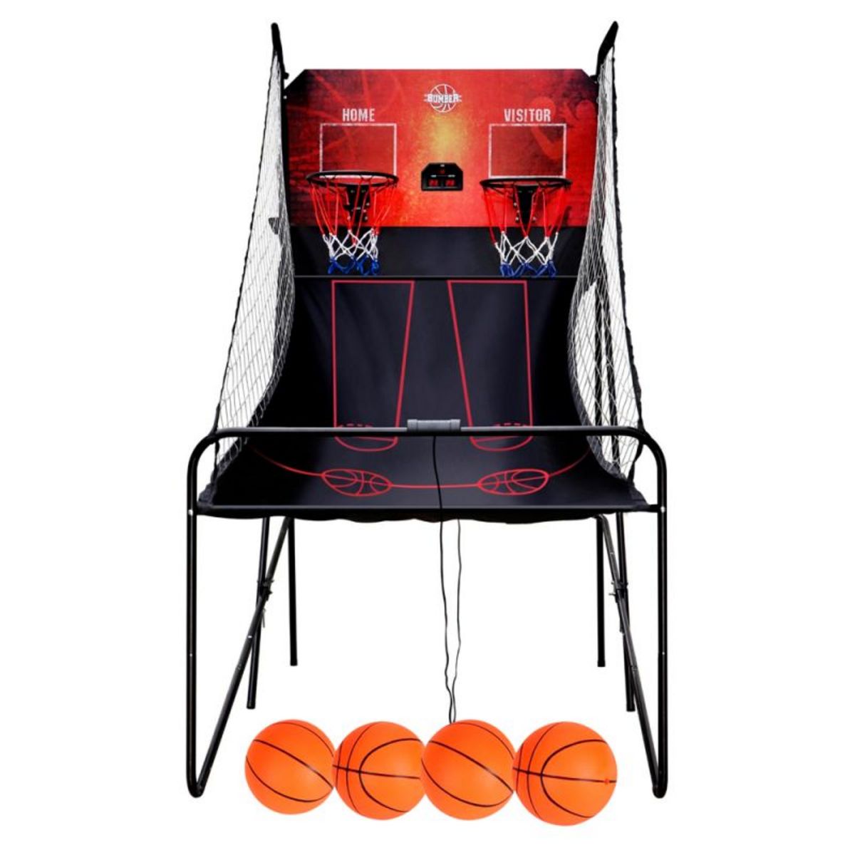 BUMBER Panier de Basket Multi-joueurs - Double Shot Basket Ball Game