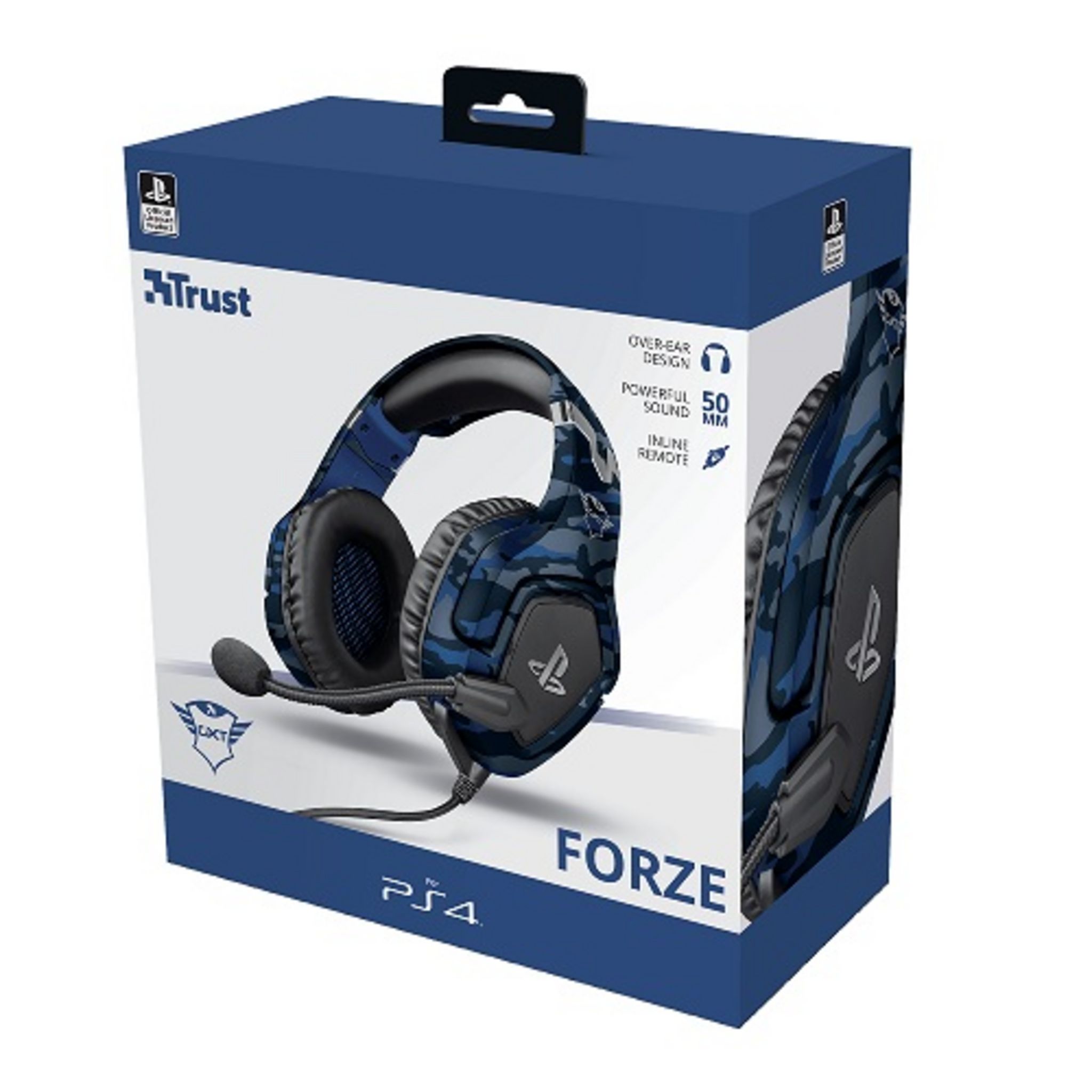 Casque micro Konix Headset bleu PS4 PC - Scoop gaming