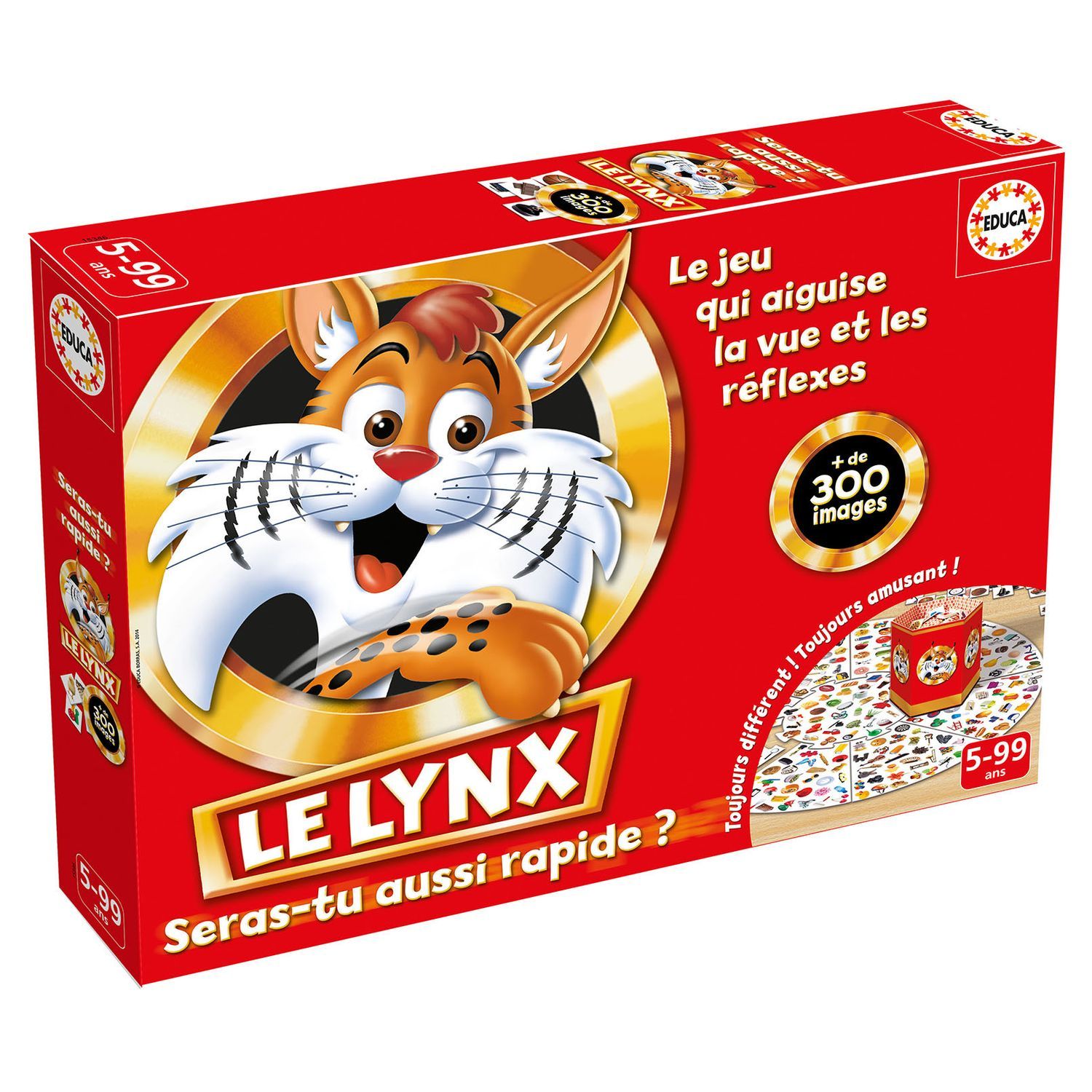 EDUCA Jeu Le Lynx 350 images Edition exclusive limitée - DISCOUNT