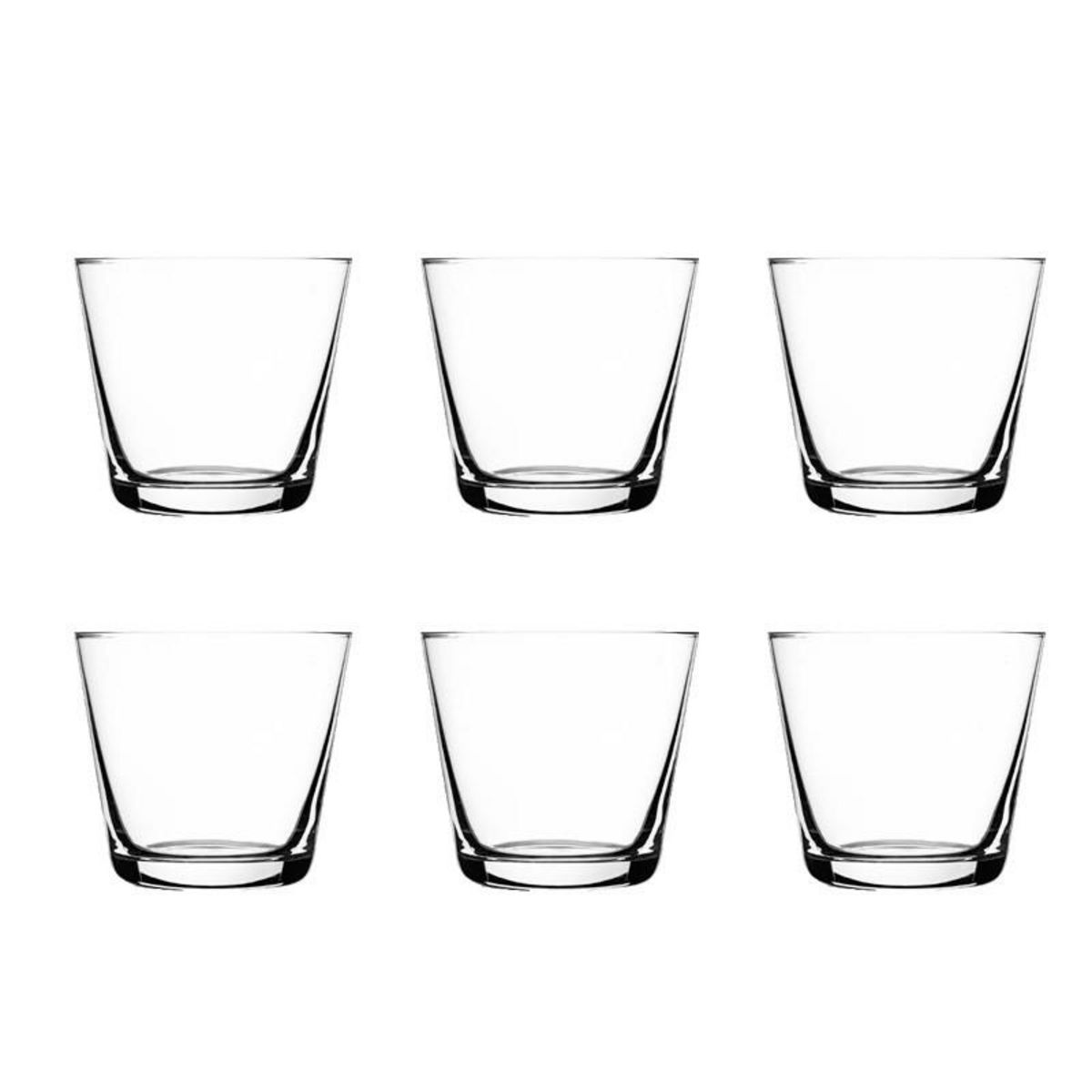 Lot de 6 Verrines en Verre Cucina 7cm Transparent pas cher Auchan.fr