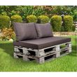 Jardin Privé Coussins pour palette taupe