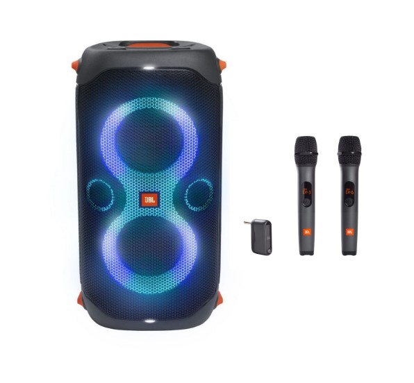 JBL Enceinte Bluetooth PARTYBOX 110 - Noir + Pack micro sans fil