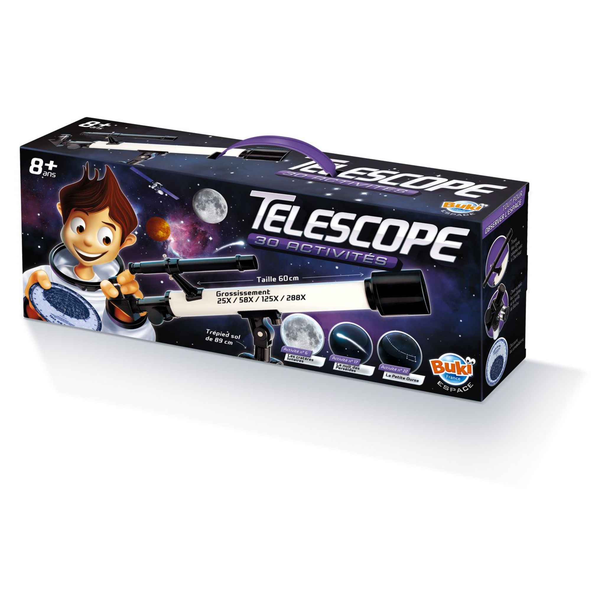 Buki Télescope lunaire 30 activités