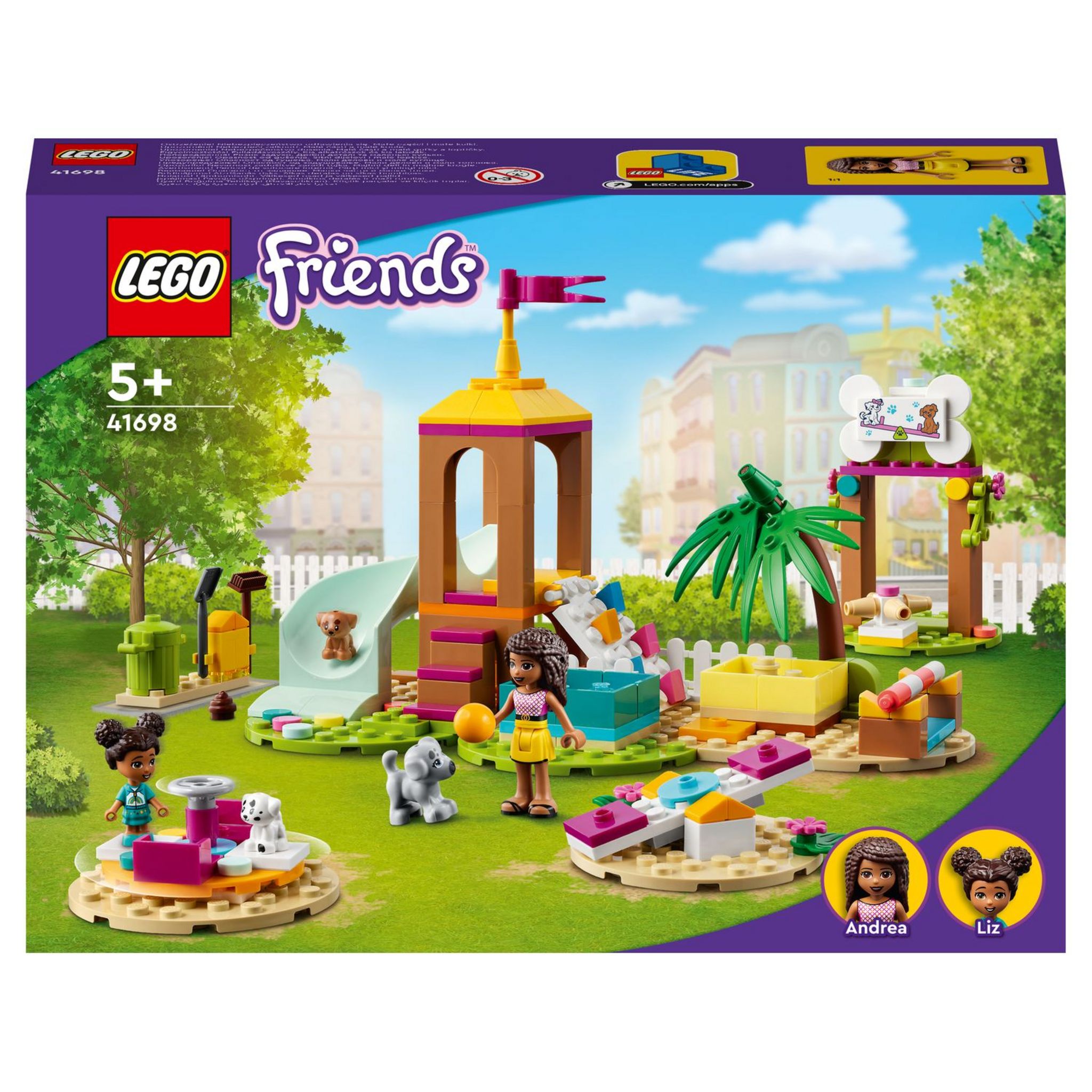 LEGO Friends 41728 Le snack du centre ville, Jouet Enfants 6 Ans,  Mini-Poupées Liane, Aliya pas cher 