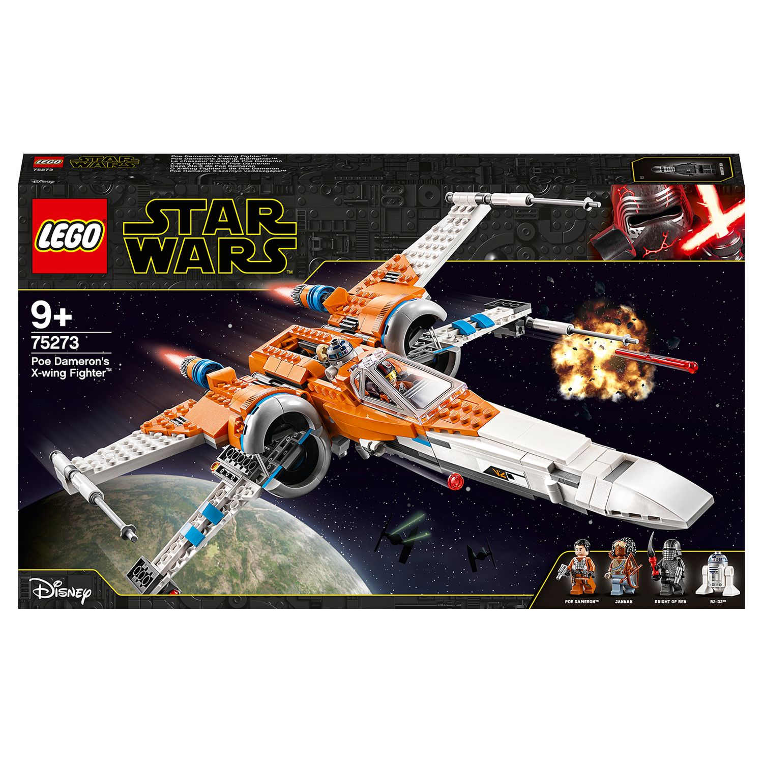 LEGO Star Wars 75273 Le chasseur X-wing de Poe Dameron pas cher 