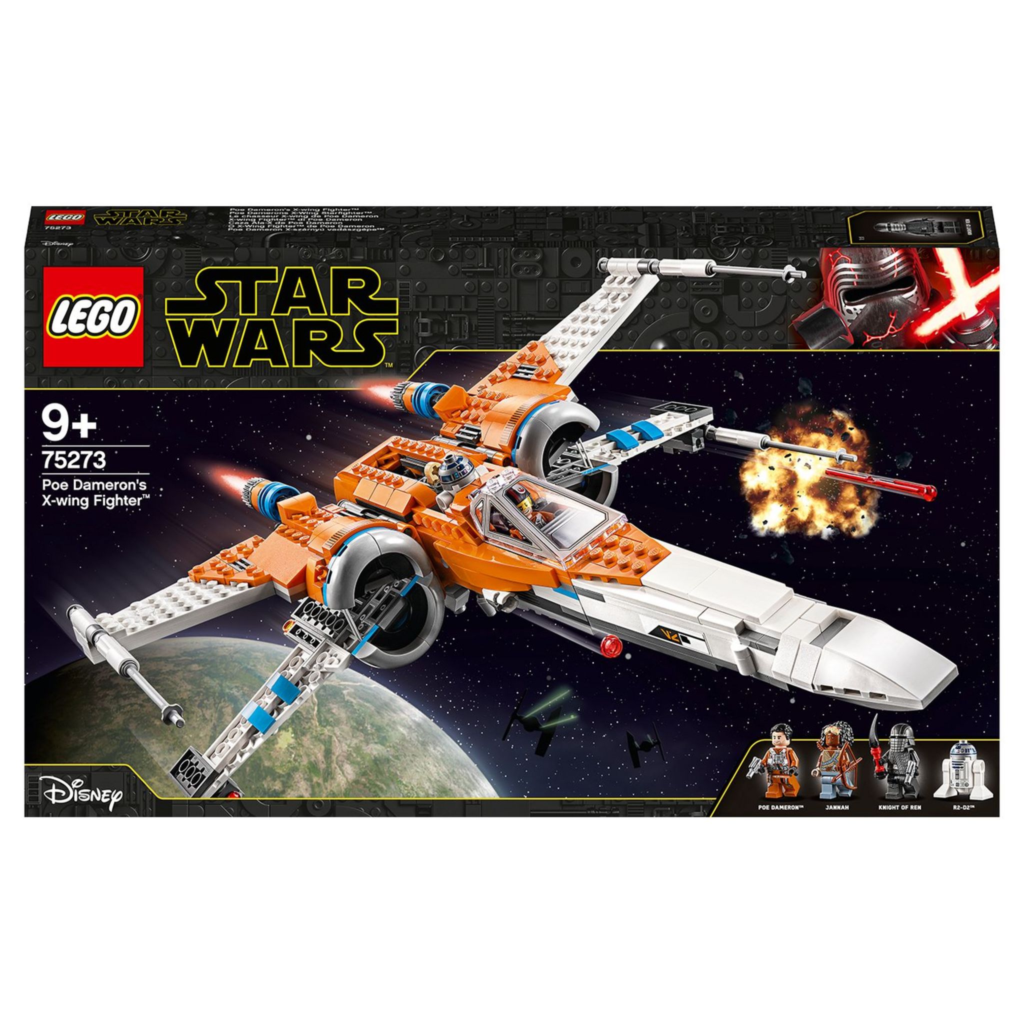 LEGO Star Wars 75273 Le chasseur X-wing de Poe Dameron pas cher