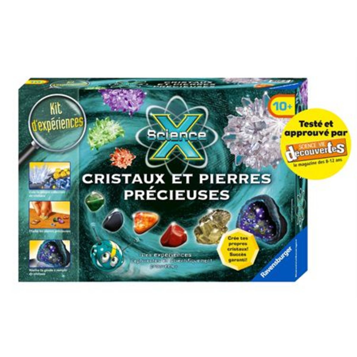 SES Crée des cristaux et des pierres précieuses - Jeu de sciences et  d'expérience - Achat & prix