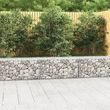 VIDAXL Mur en gabion avec couvercles Acier galvanise 300 x 50 x 50 cm