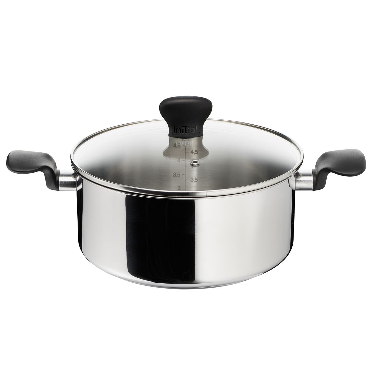 TEFAL Faitout Initial 24 cm   couvercle en inox induction pas cher ...