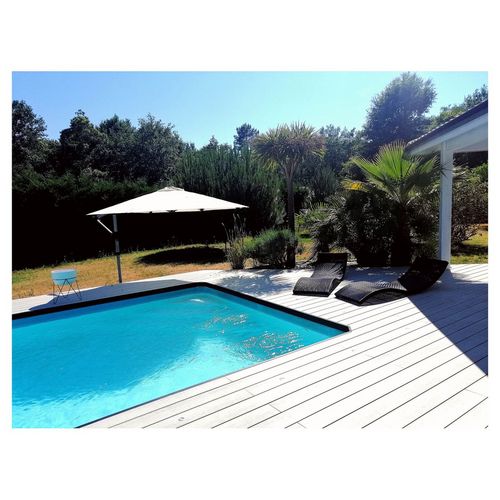 Pack terrasse composite Extra Protect coloris gris