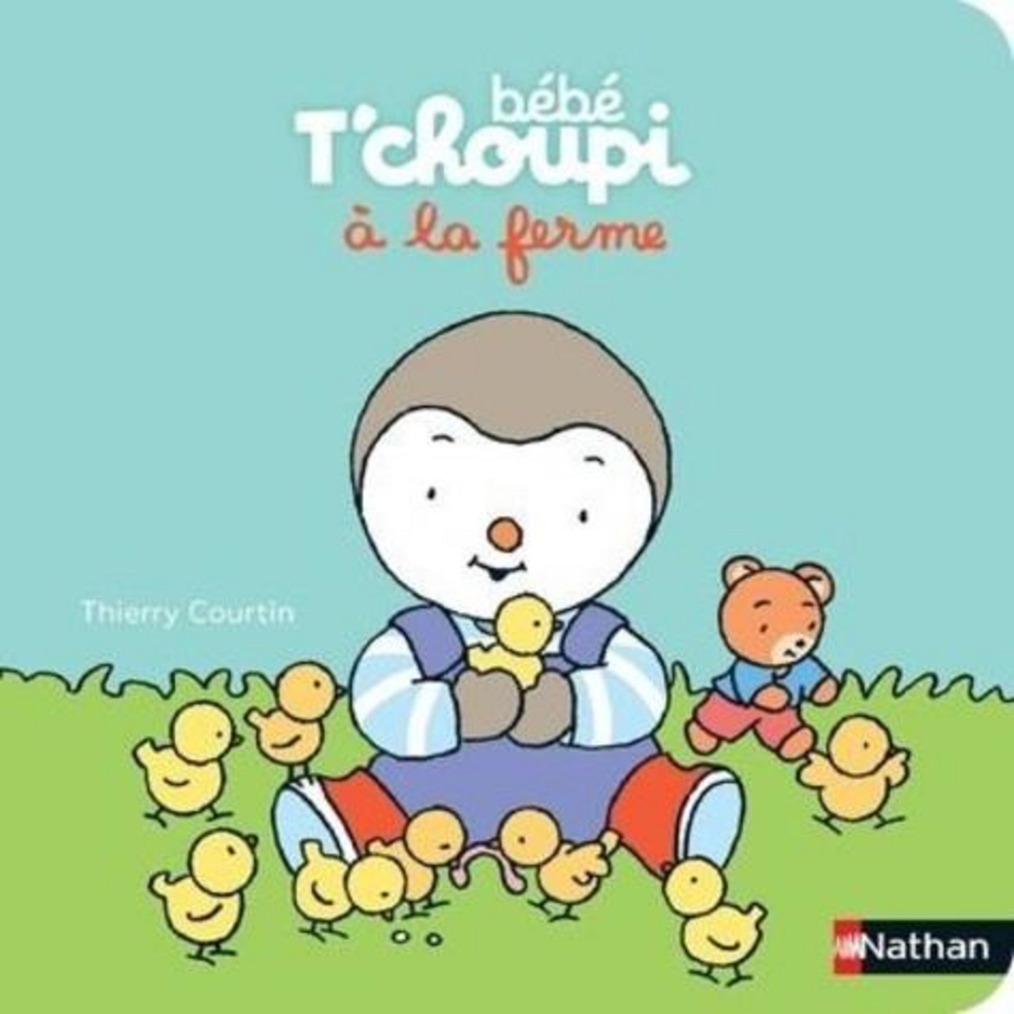 A LA MER - A LA PISCINE - BEBE T'CHOUPI MES LIVRES DE BAIN