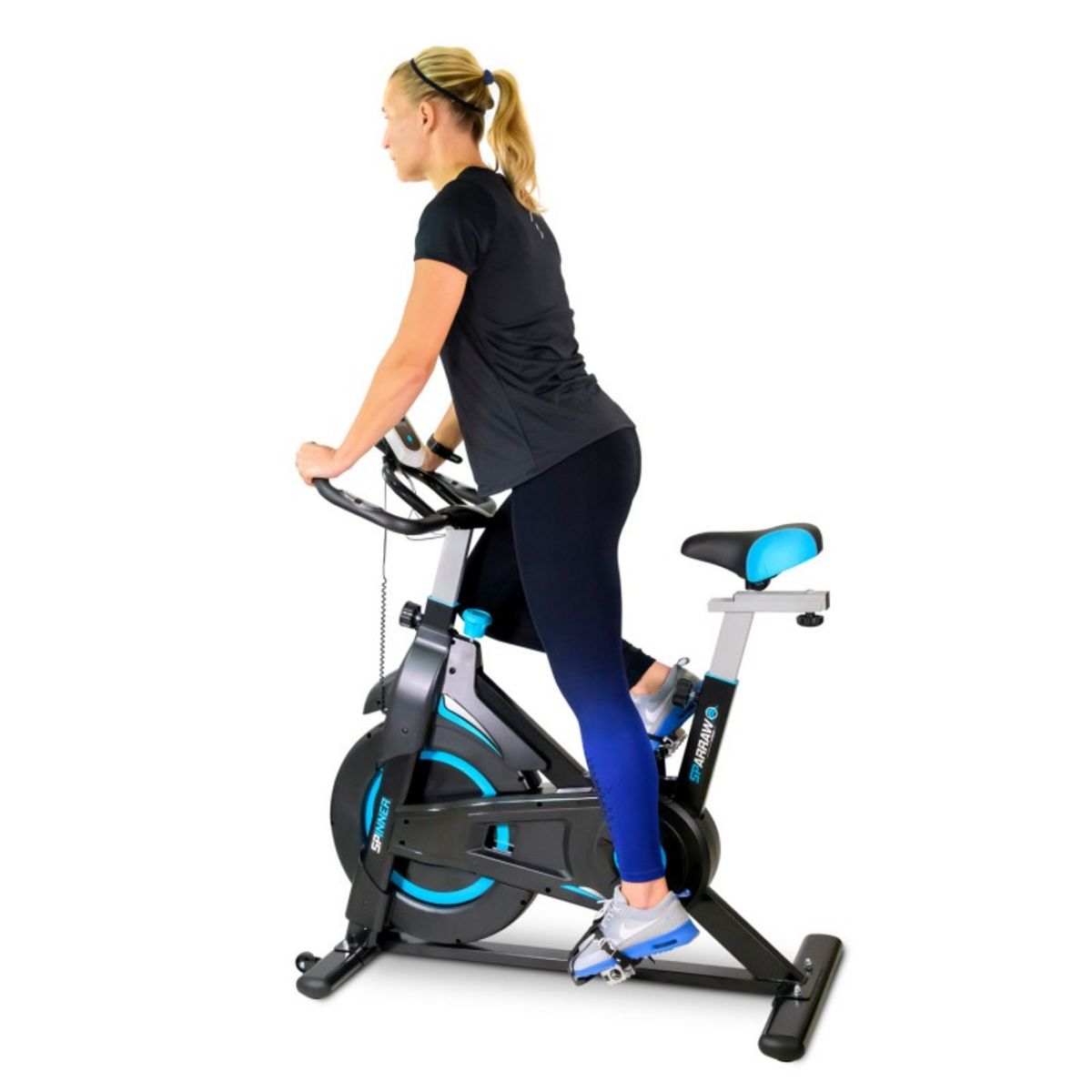 SPARRAW Vélo Spinning SPINNER - Exercice bike avec roue d'inertie 6Kg ...