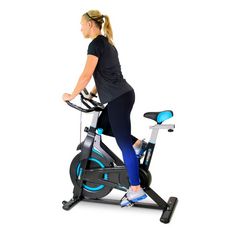 Vélo Spinning SPINNER - Exercice bike avec roue d'inertie 6Kg et résistance manuelle magnétique - Cardio et Fitness training