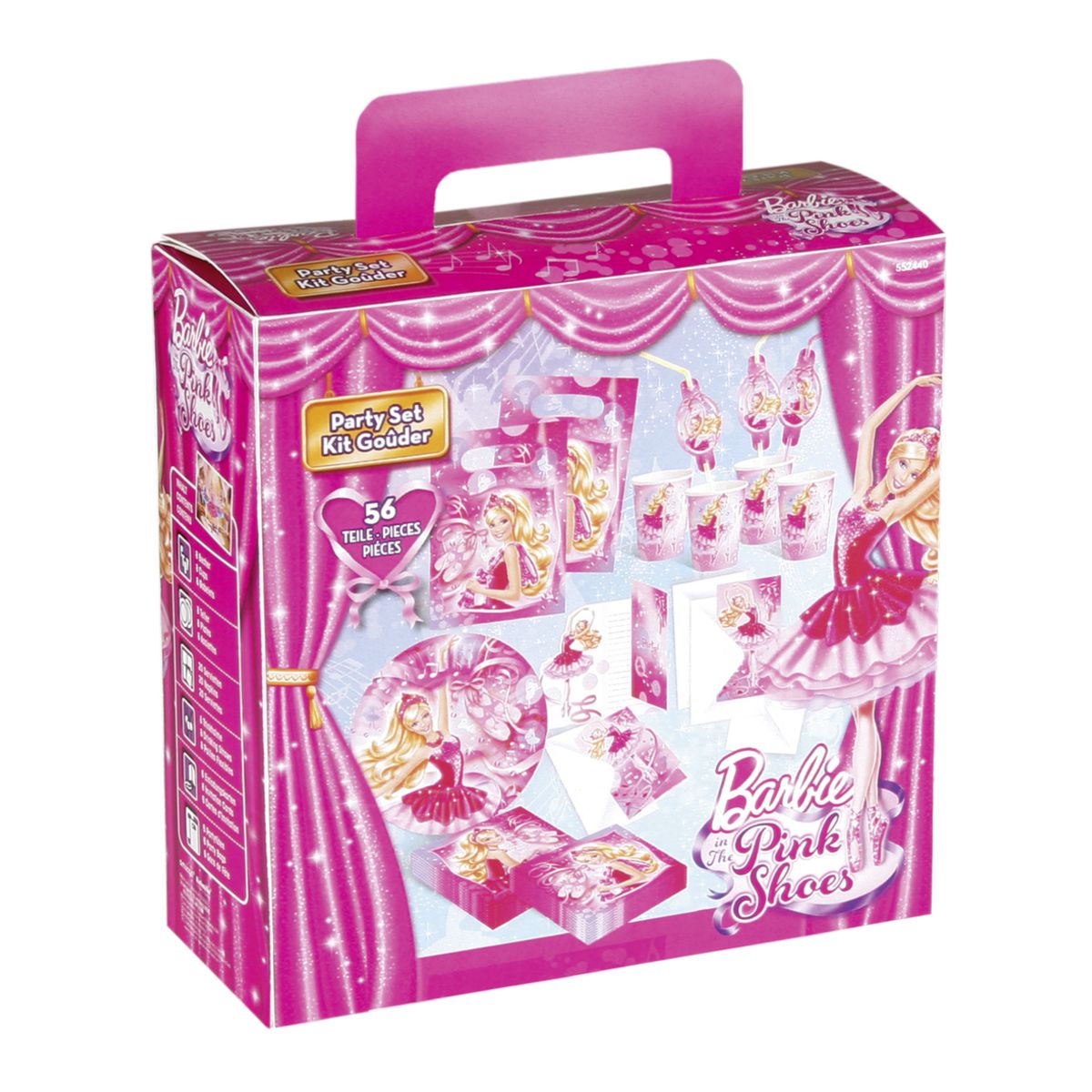 Kit gouter d'anniversaire Barbie pas cher 